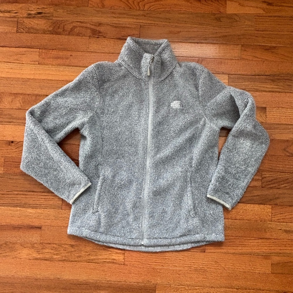 The North Face Light Gray Fleece Jacket